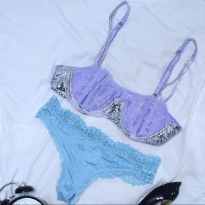 Victoria’s Secret Little Mermaid Lingerie Set